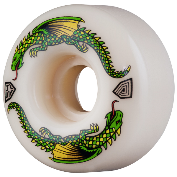 Powell Peralta - Dragon Formula Dragon 93a Wheels 54mm x 32mm (Off White/Green)